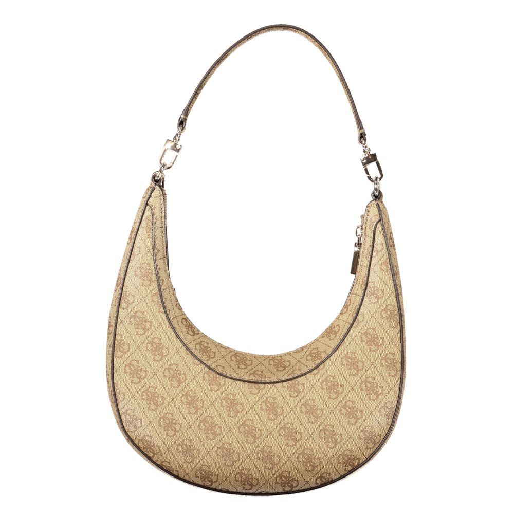 Guess Jeans Women's Beige Polyurethane Handbag