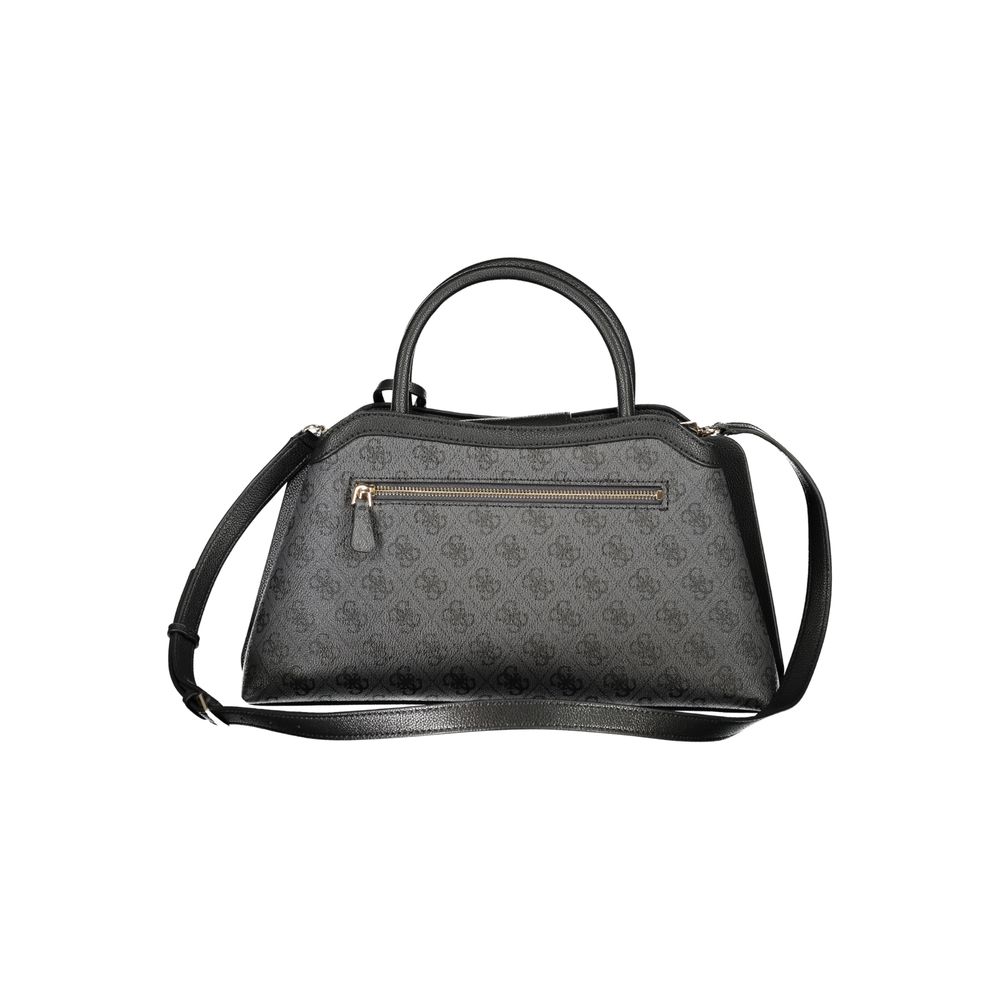 Guess Jeans Lindsey Women's Black Polyurethane Handbag