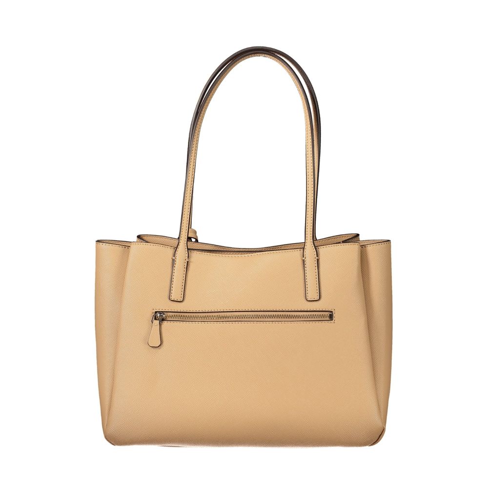 Guess Noelle II Women's Beige Shoulder Bag