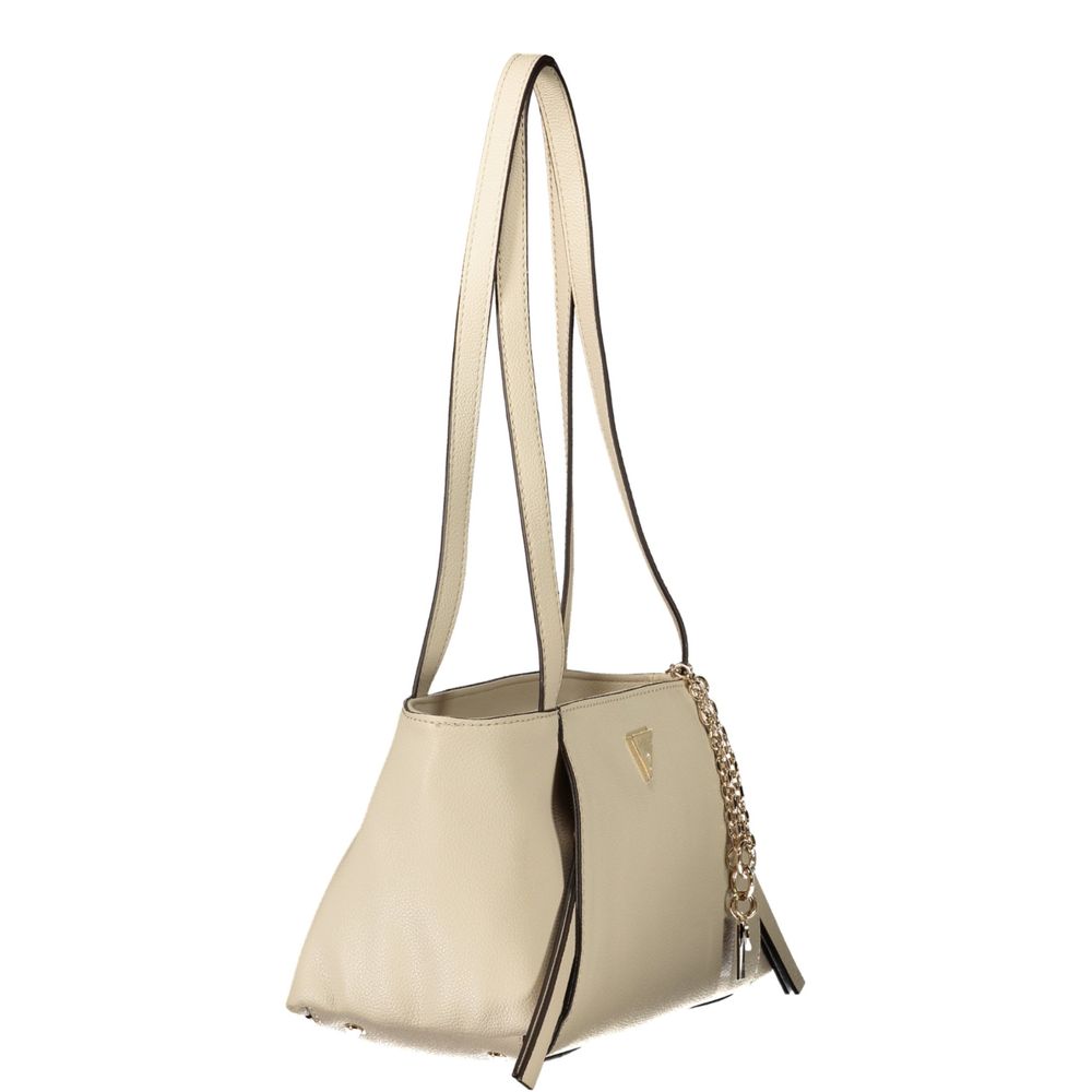 Guess Devon Women's Beige Shoulder Bag
