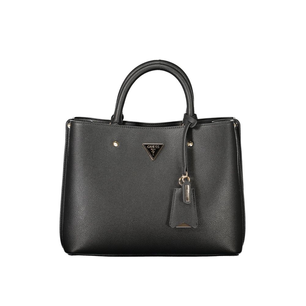 Guess Meridian II Women's Black Satchel Bag