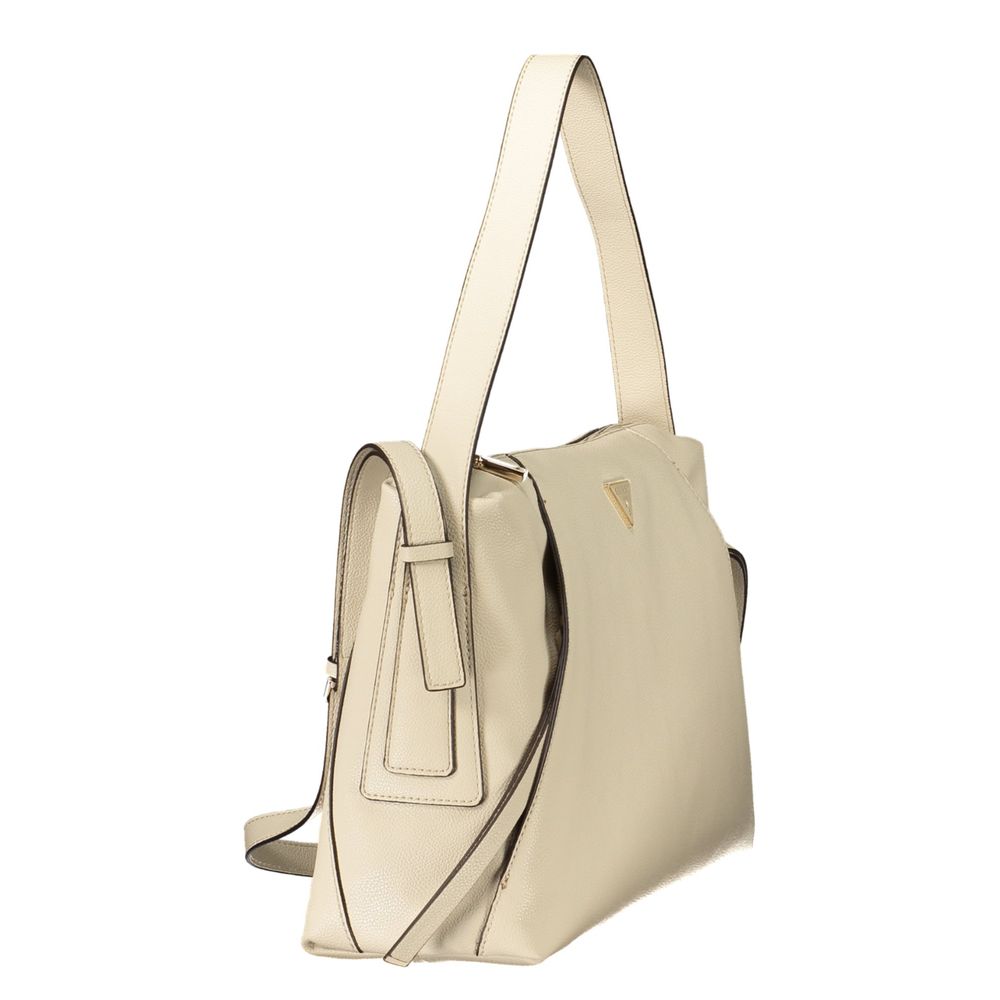 Guess Devon Women's Beige Handbag