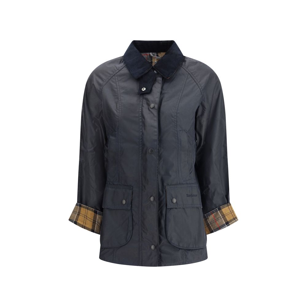 Barbour Women's Heritage Waxed Jacket - Blue - product image 1