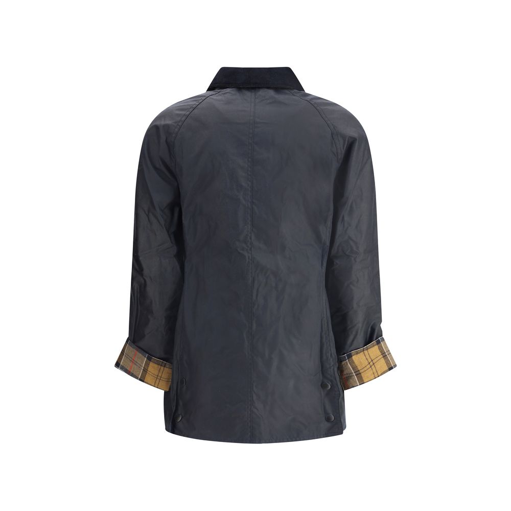 Barbour Women's Heritage Waxed Jacket - Blue - product image 2