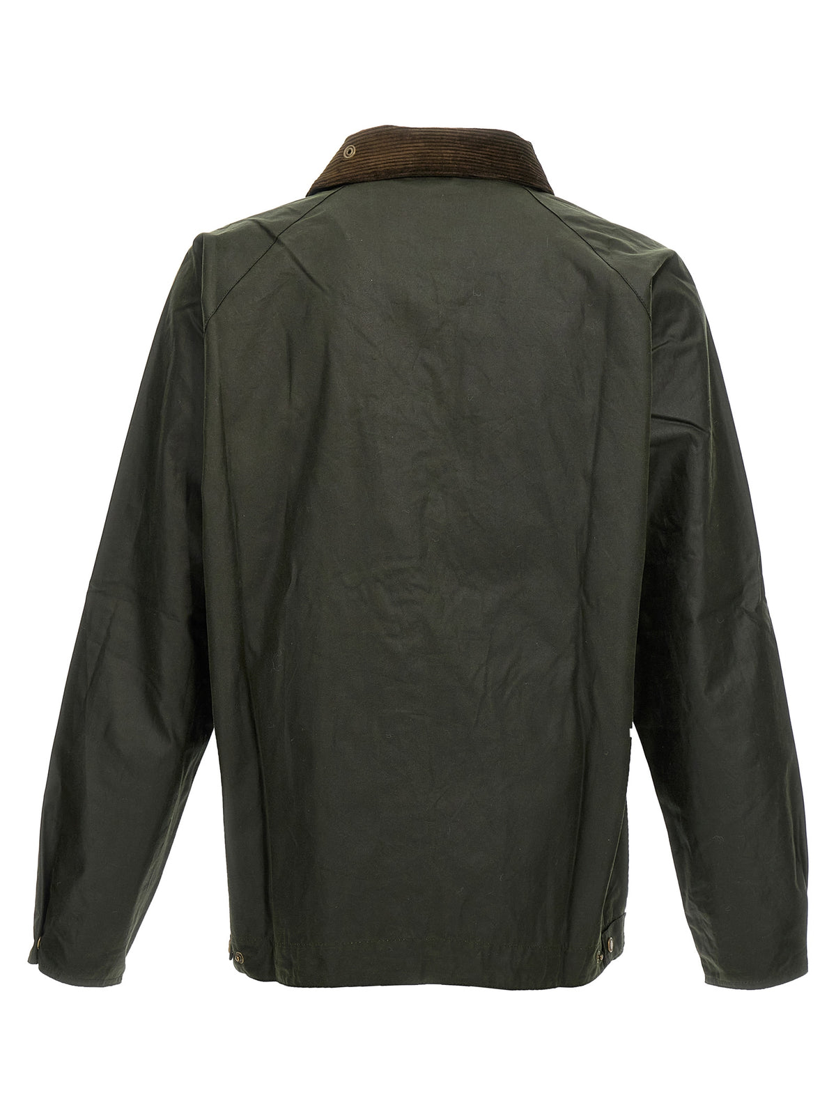 Barbour Men's Short Bedale Waxed Jacket - Green - product image 2