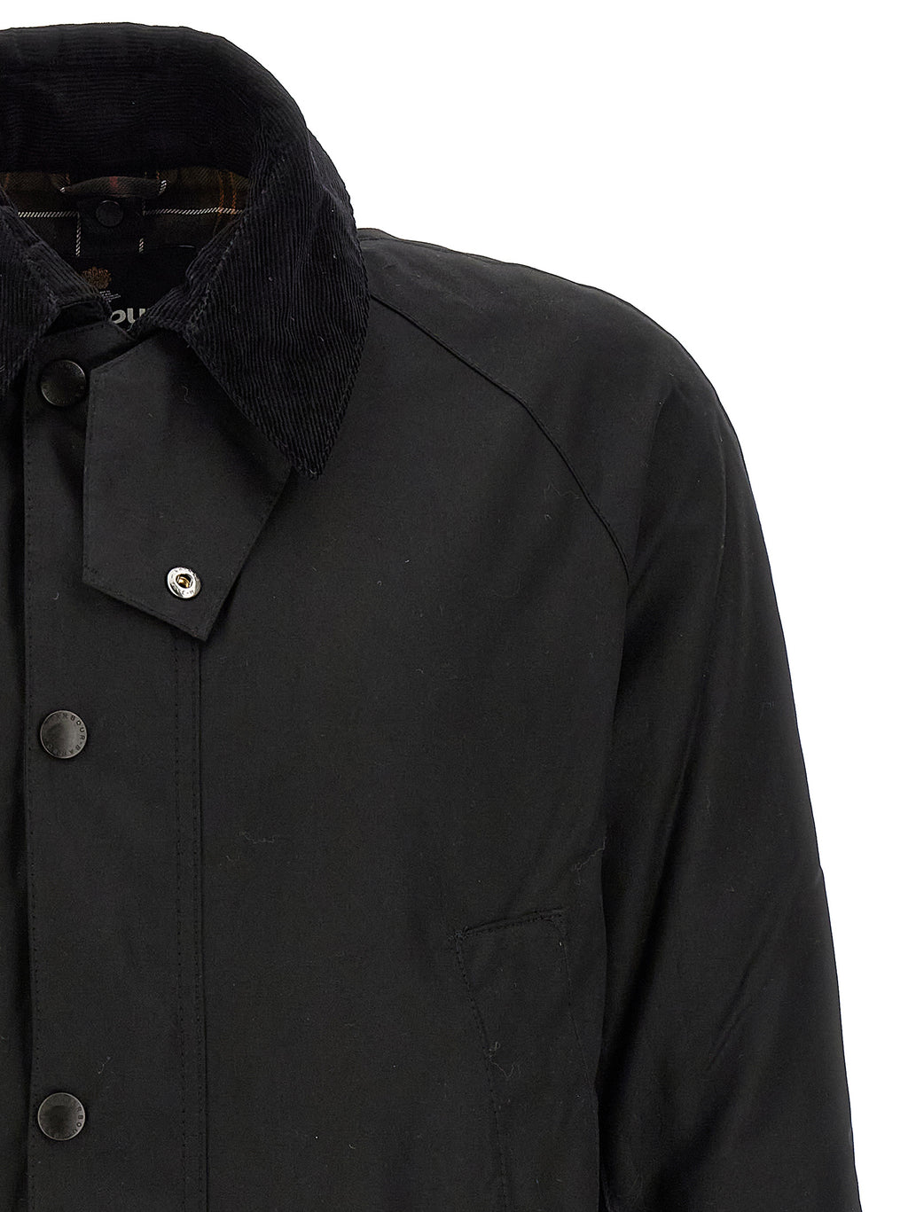 Barbour Men's Ashby Waxed Cotton Jacket - Black - product image 4