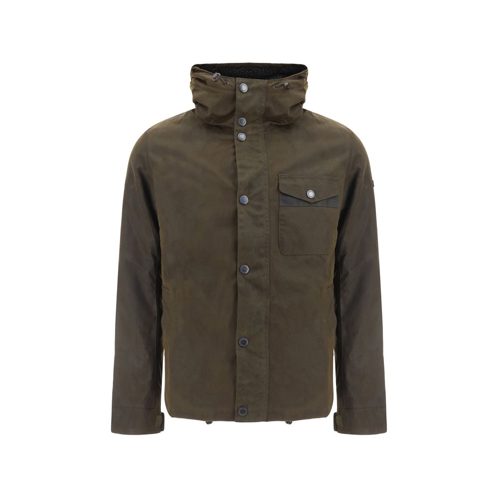 Barbour Men's Hooded Cotton Utility Jacket - product image 1