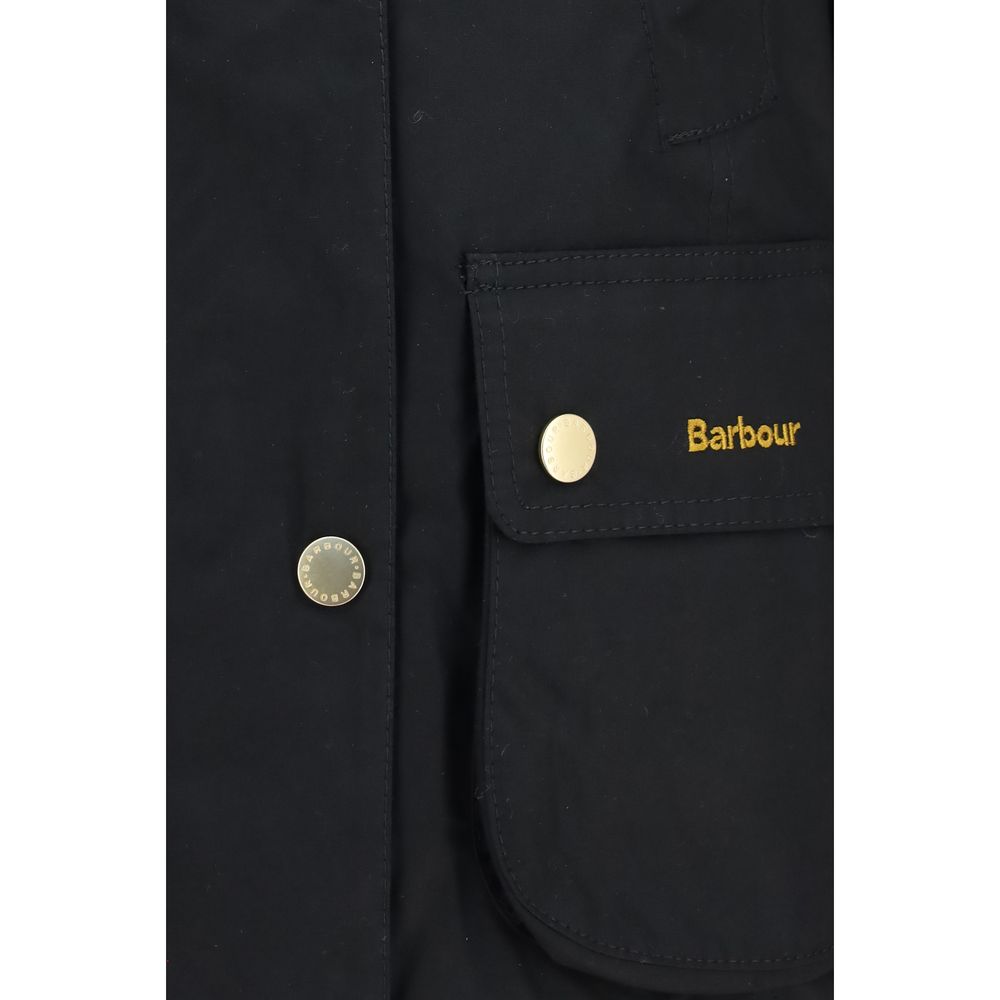 Barbour Women's Beadnell Waxed Jacket - Black - product image 3