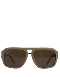 Dolce & Gabbana DG4403 Women's Khaki Aviator Sunglasses