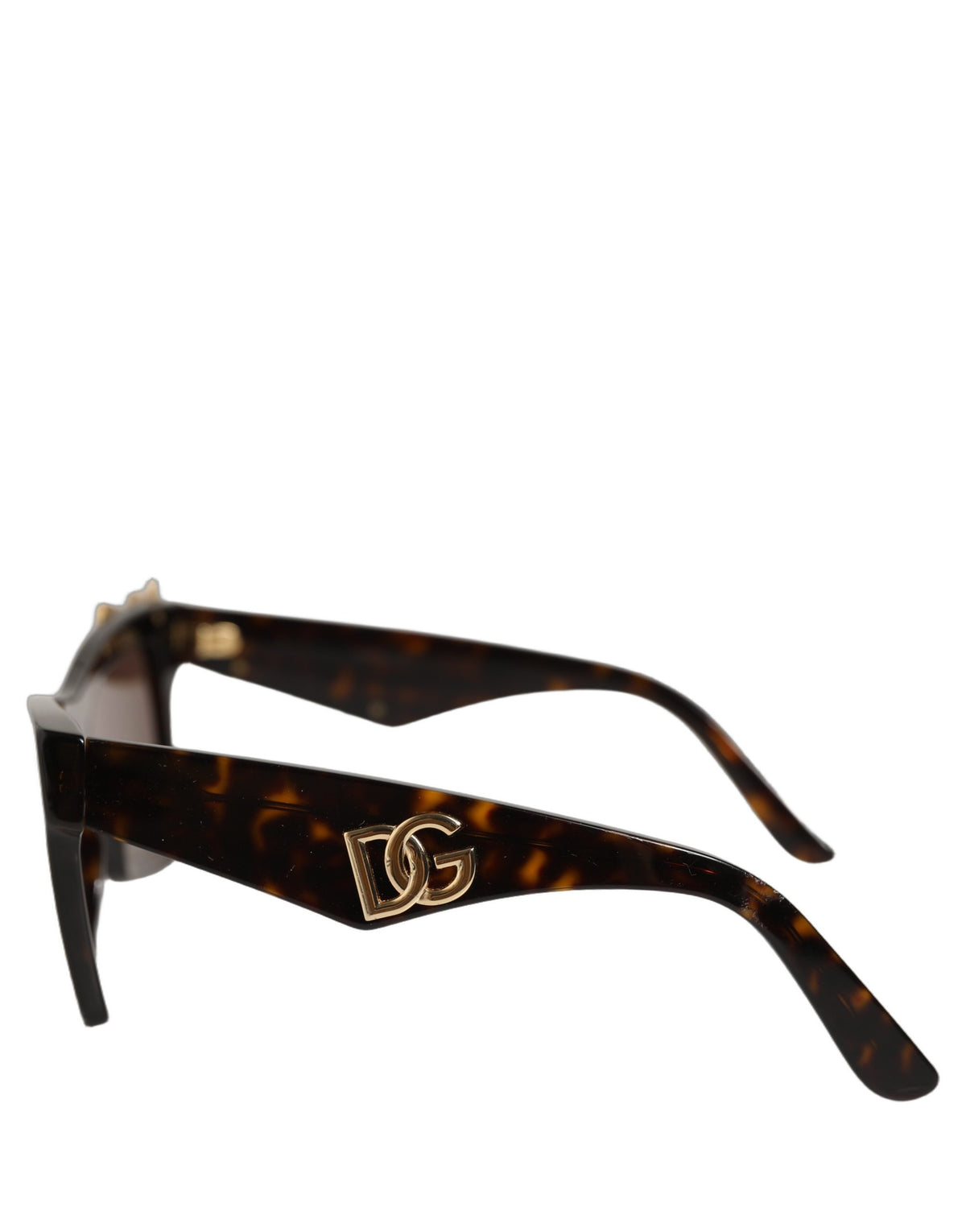 Dolce & Gabbana DG4434 Women's Gold Cat-Eye Sunglasses