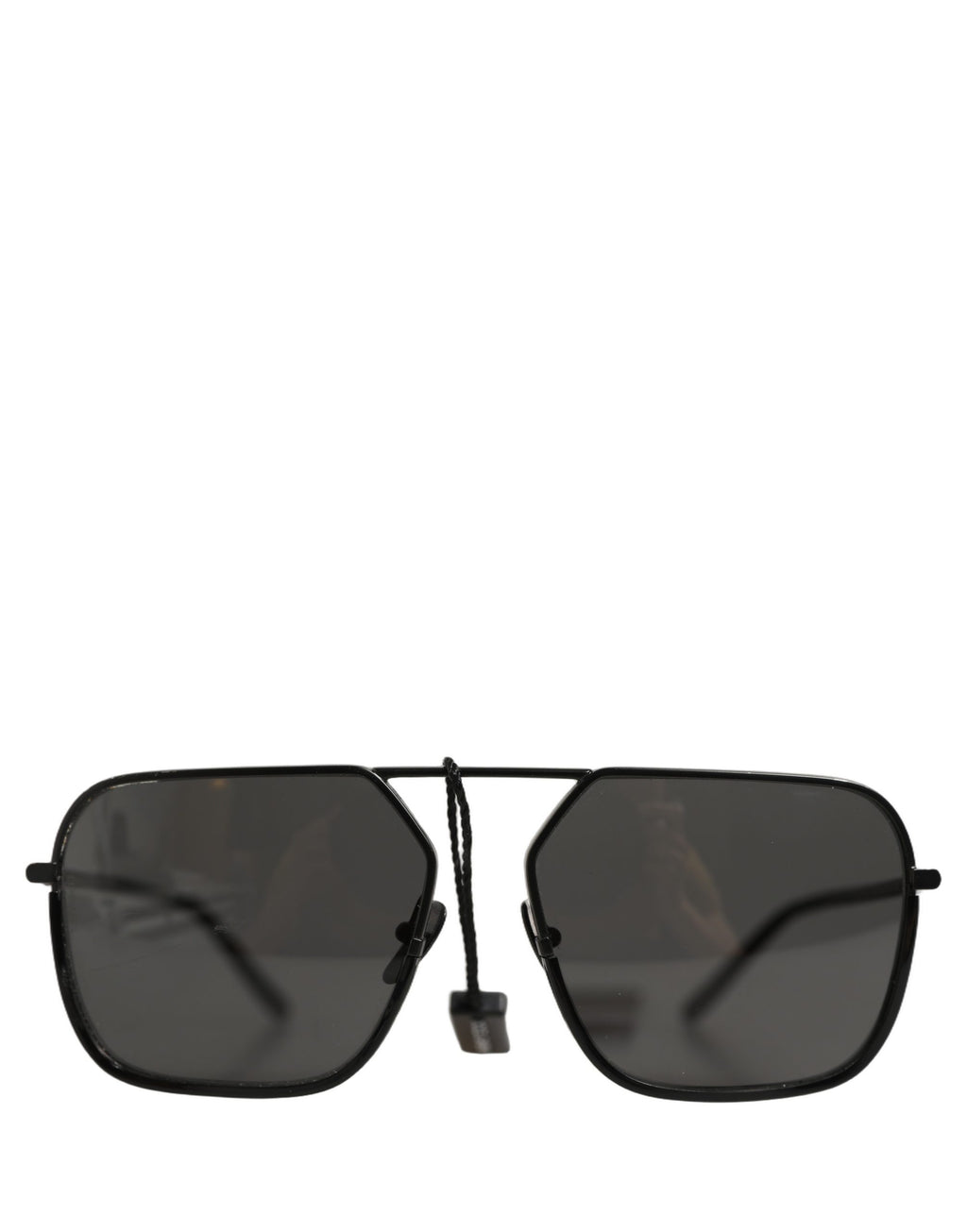Dolce & Gabbana DG2193J Women's Black Rectangular Sunglasses