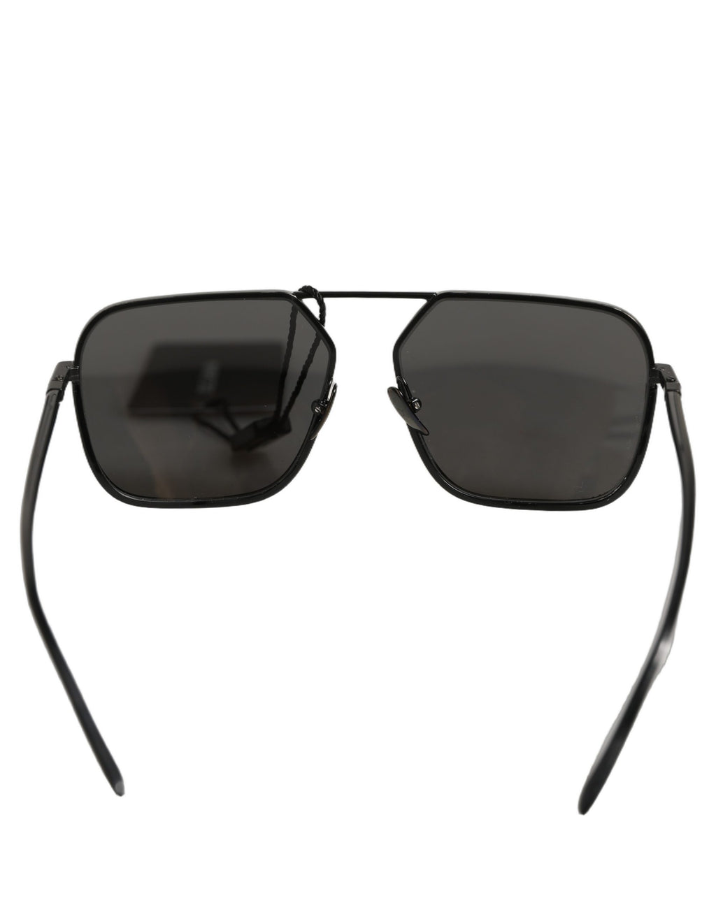 Dolce & Gabbana DG2193J Women's Black Rectangular Sunglasses