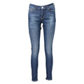 Tommy Hilfiger Women's Blue Cotton Skinny Jeans