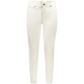 Guess Jeans G05 Skinny Women's White Cotton Skinny Jeans