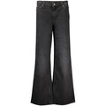 Guess Jeans Women's Black Cotton Flared Jeans