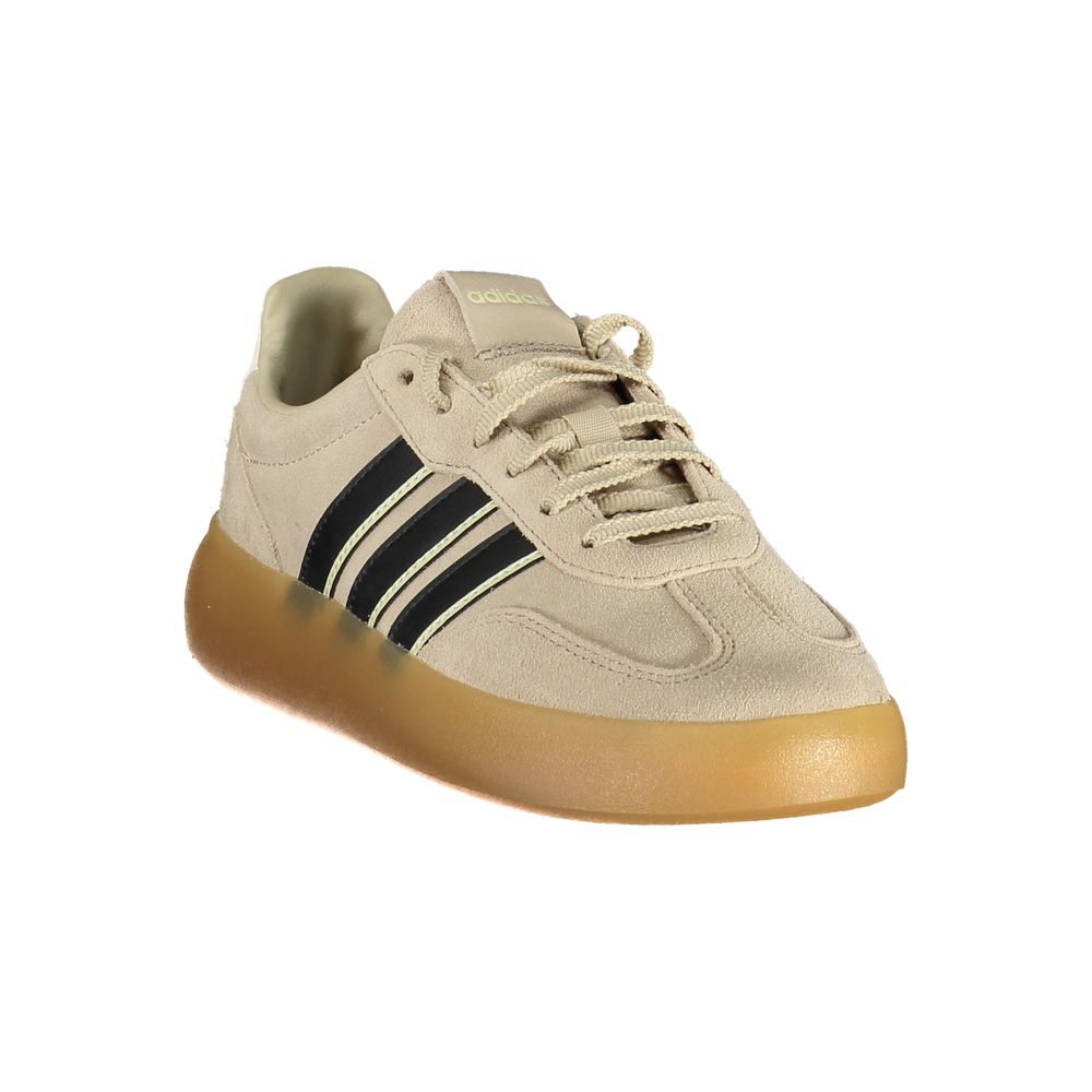 Adidas Women's Beige Polyurethane Sneakers