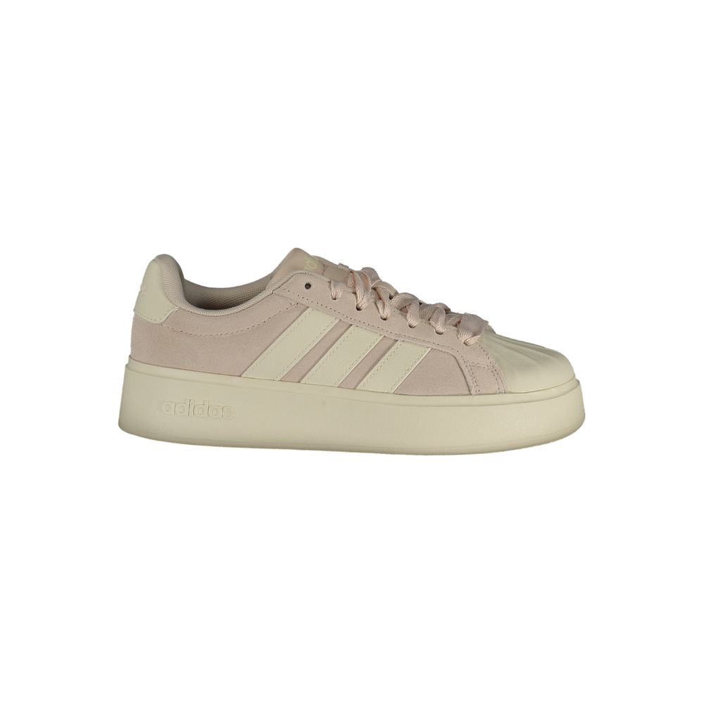 Adidas Women's White Polyurethane Sneakers