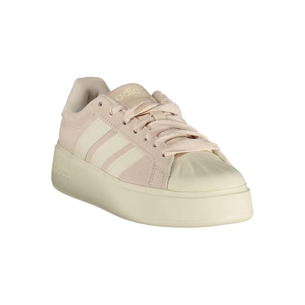 Adidas Women's White Polyurethane Sneakers