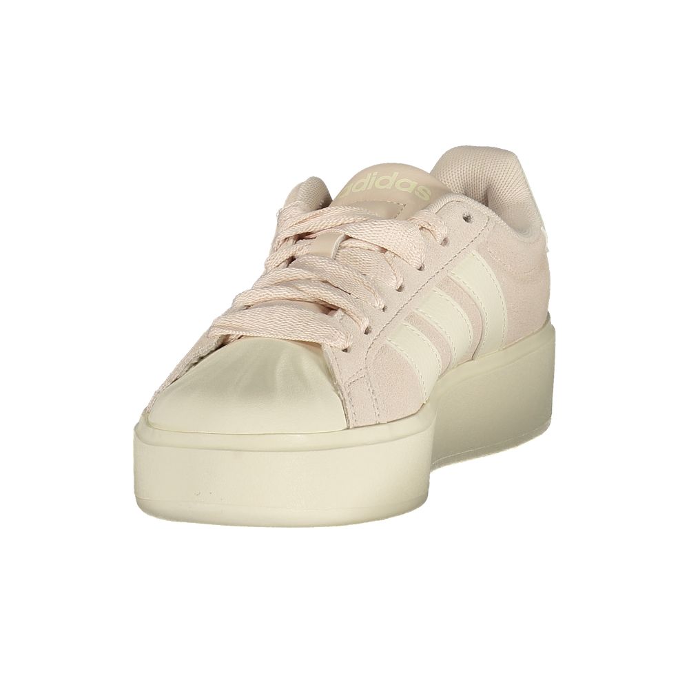Adidas Women's White Polyurethane Sneakers