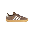 Adidas Men's Brown Polyurethane Sneakers