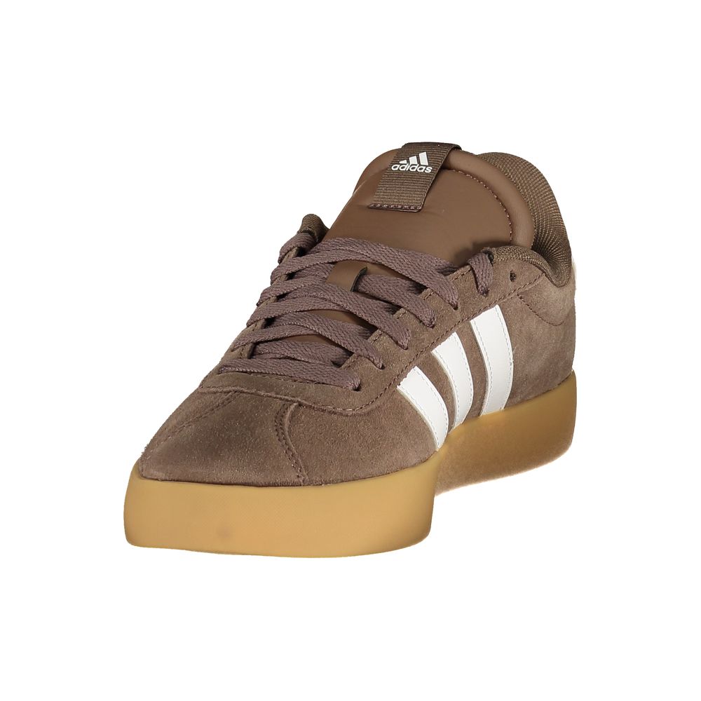 Adidas Men's Brown Polyurethane Sneakers