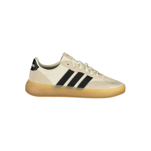 Adidas Men's White Leather Sneakers