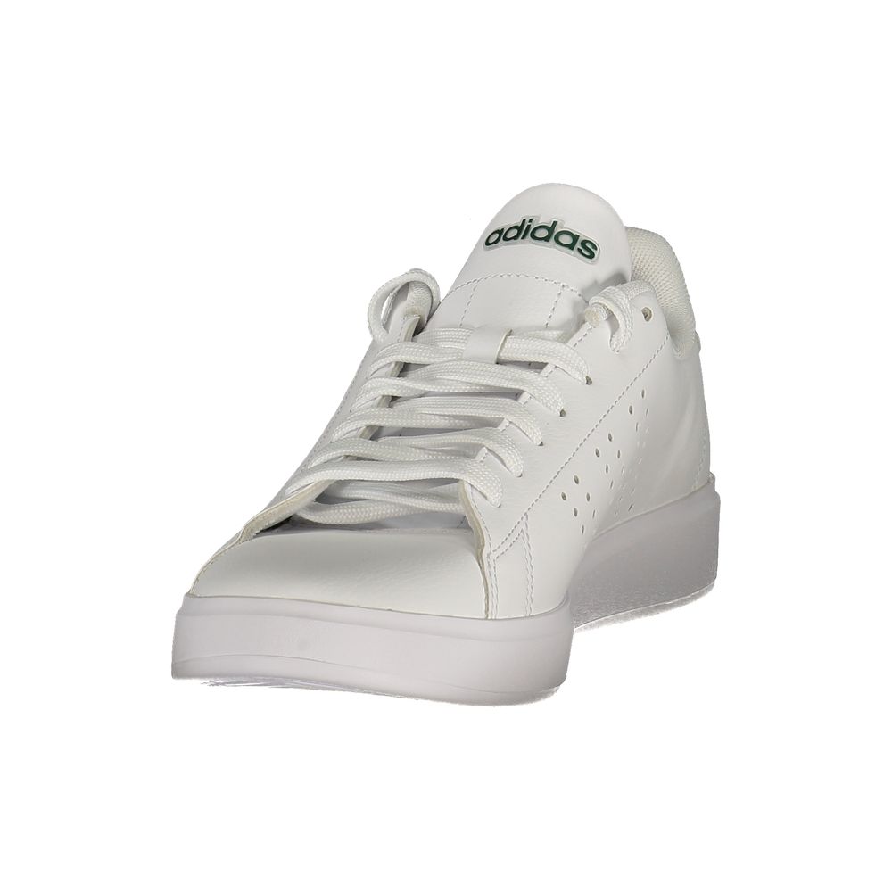 Adidas Men's White Polyurethane Sneakers