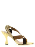 Fendi Women's Multicolor Viscose Mid-Heel Pumps