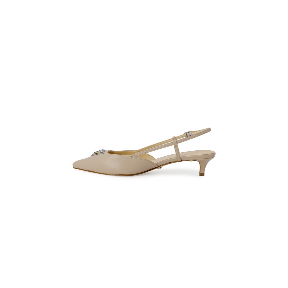 Guess Women's Beige Polyester High-Heel Pumps