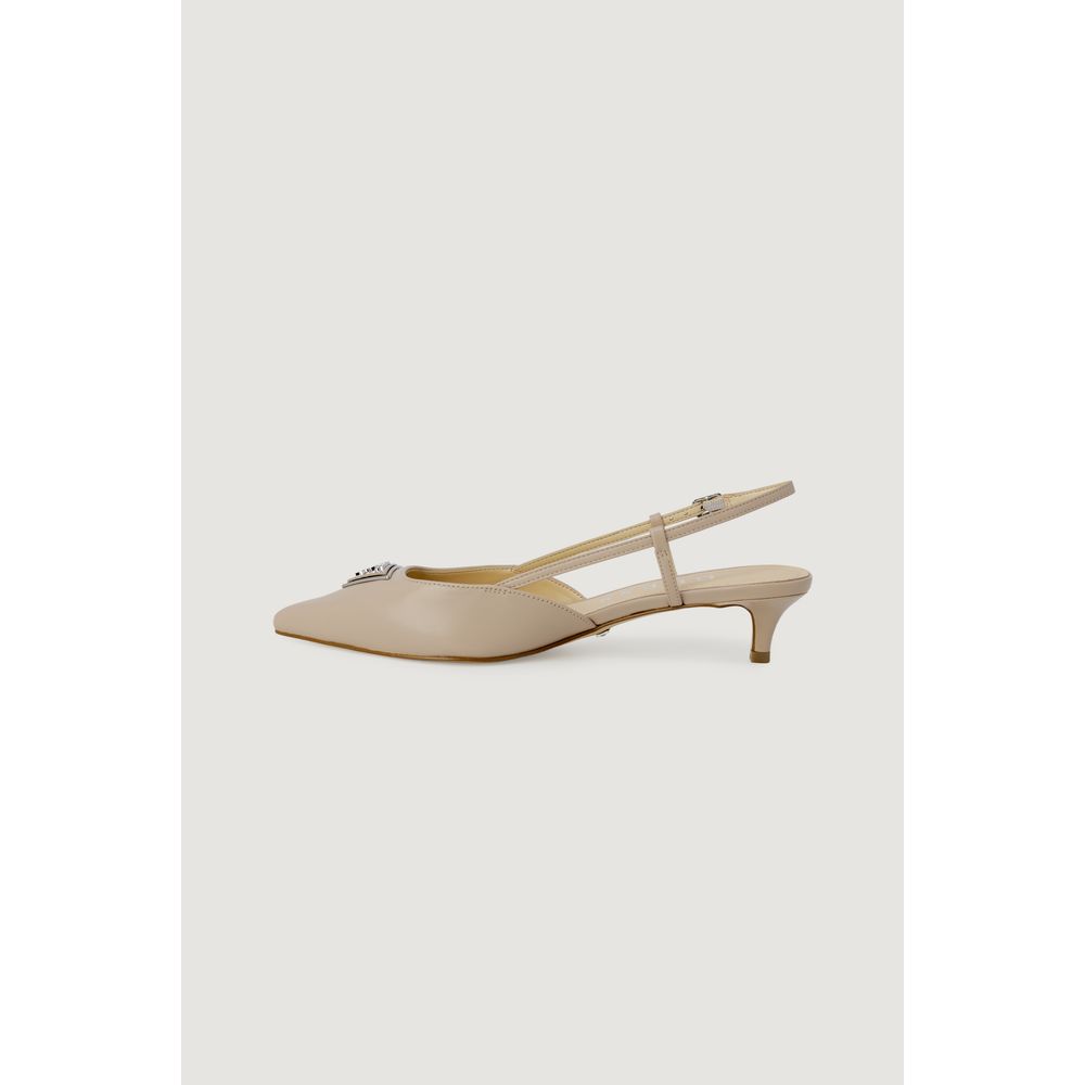 Guess Women's Beige Polyester High-Heel Pumps