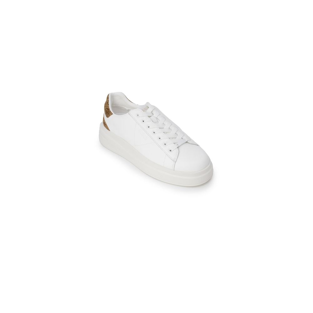 Guess Women's White Polyethylene Low-Top Sneakers