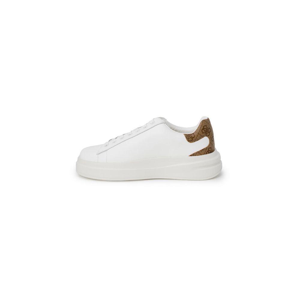 Guess Women's White Polyethylene Low-Top Sneakers