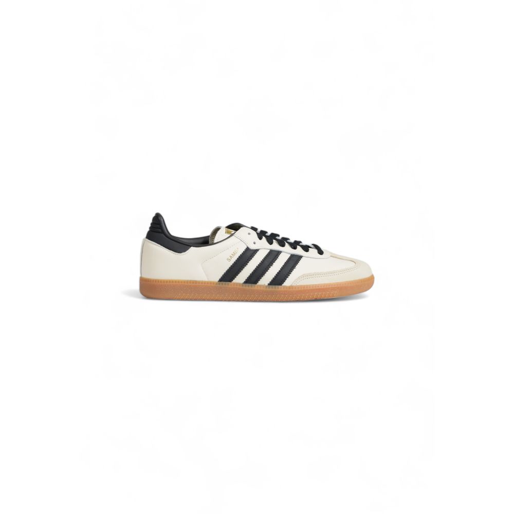 Adidas Originals Unisex Beige Leather Sneakers