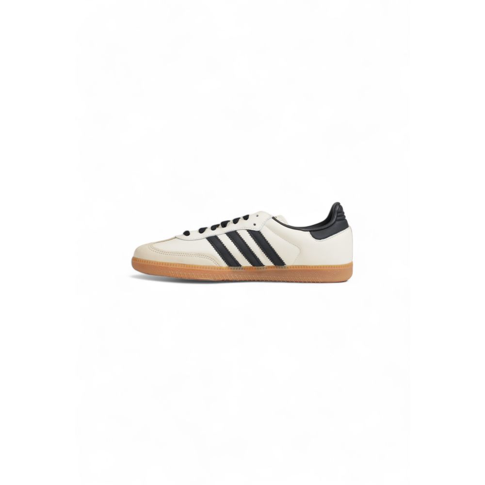 Adidas Originals Unisex Beige Leather Sneakers