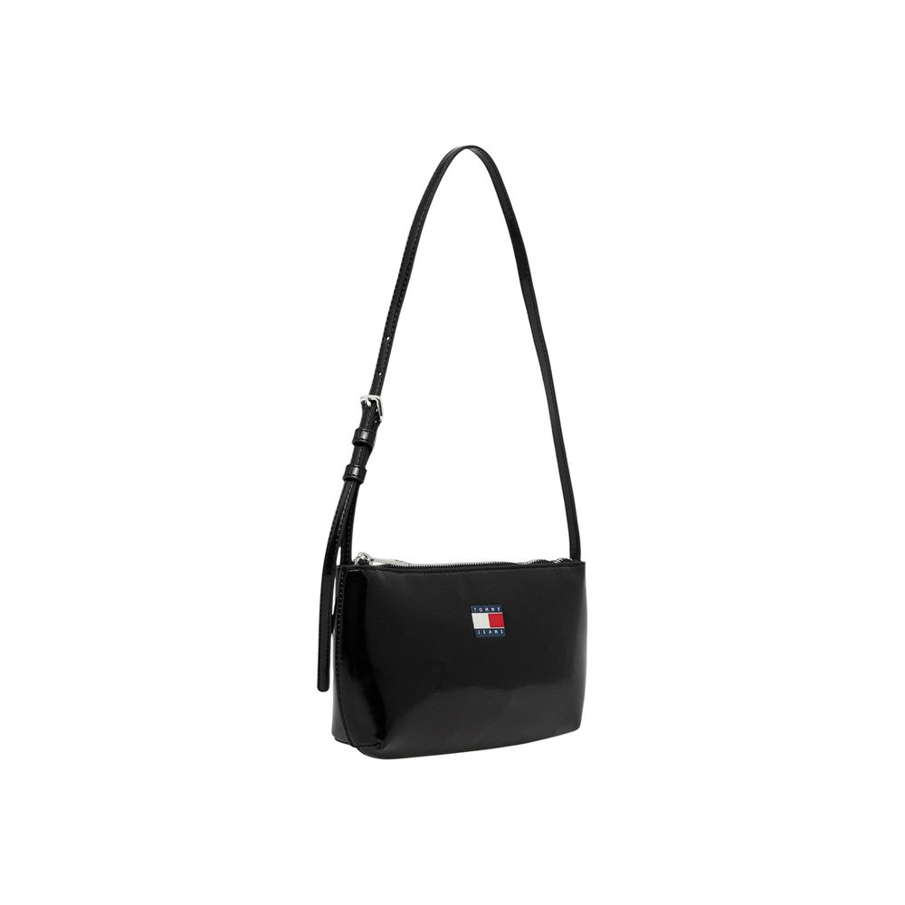 Tommy Hilfiger Women's Black Polyethylene Handbag