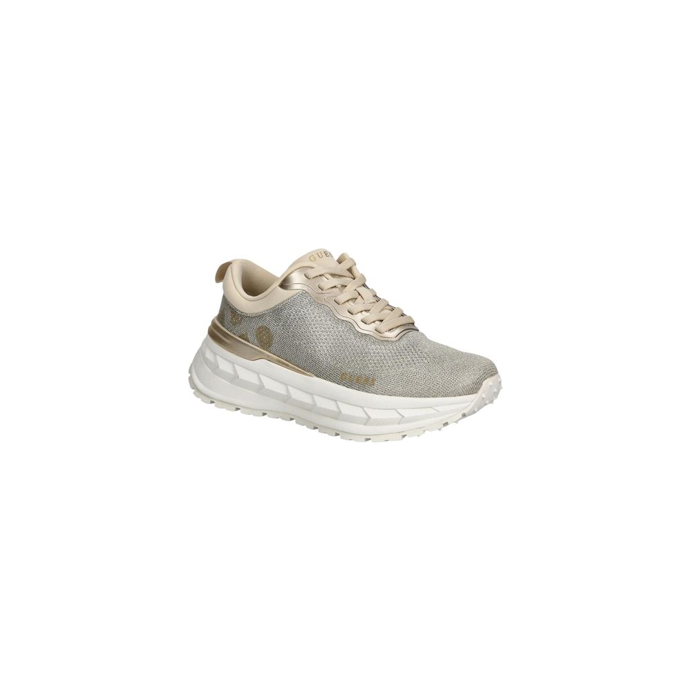 Guess Women's Gray Polyester Chunky Sneakers
