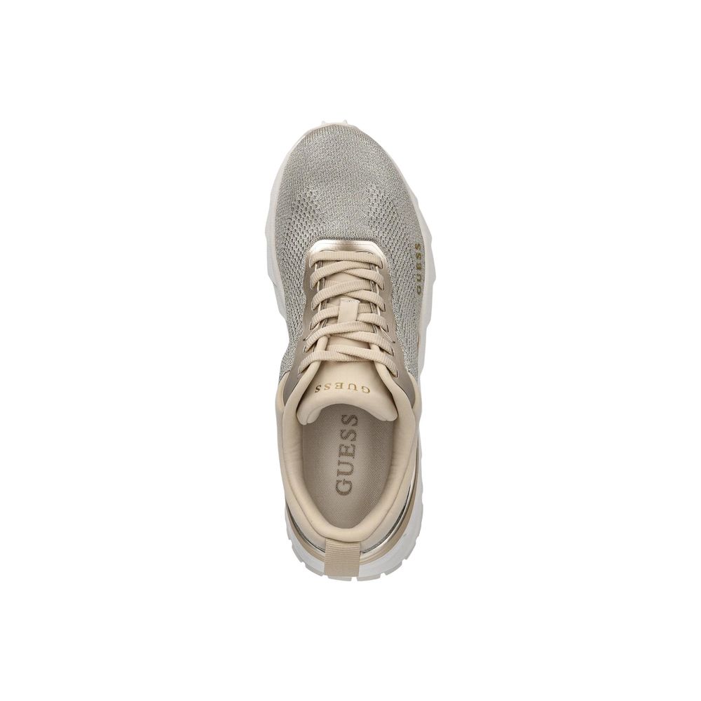 Guess Women's Gray Polyester Chunky Sneakers