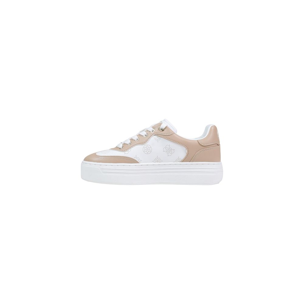 Guess Women's Beige Polyethylene Low-Top Sneakers