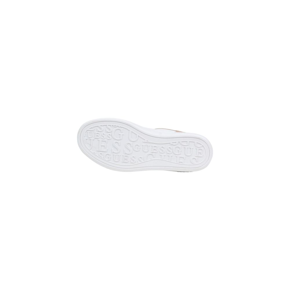 Guess Women's Beige Polyethylene Low-Top Sneakers