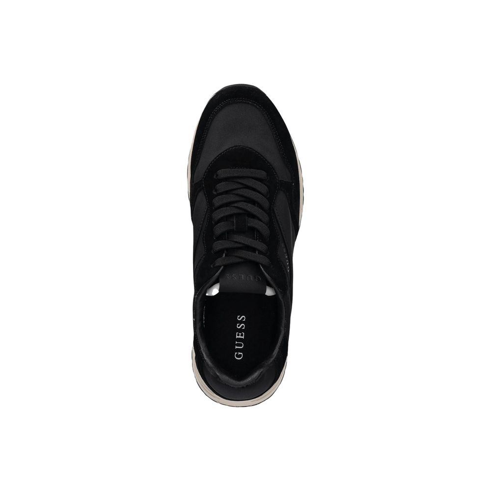 Guess Men's Black Polyester Sneakers