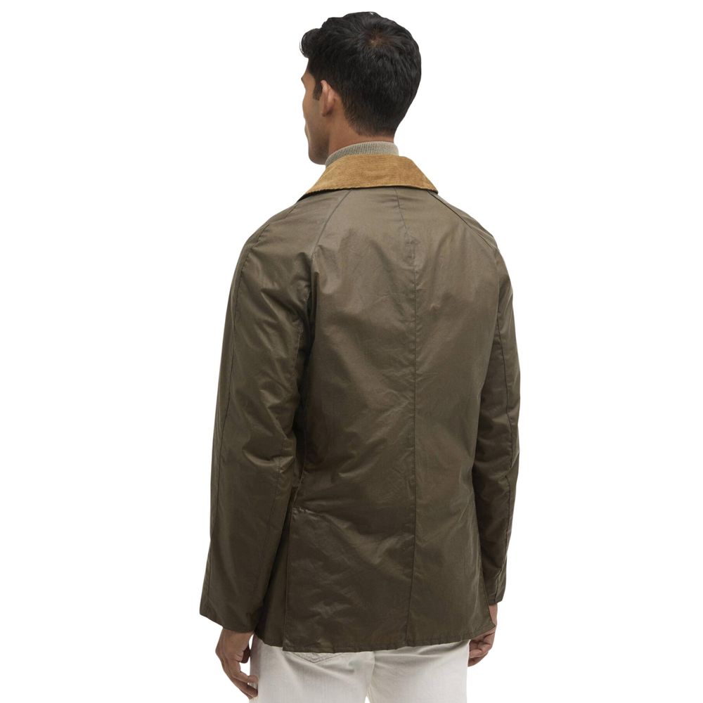 Barbour Men's Lightweight Ashby Waxed Jacket - Green - product image 4