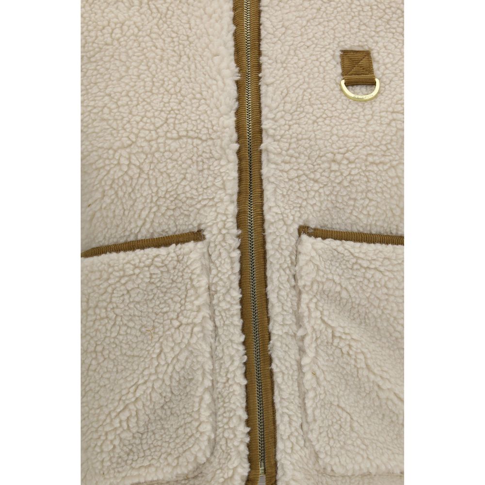 Barbour Women's Elenora Sherpa Fleece Jacket - Beige - product image 3