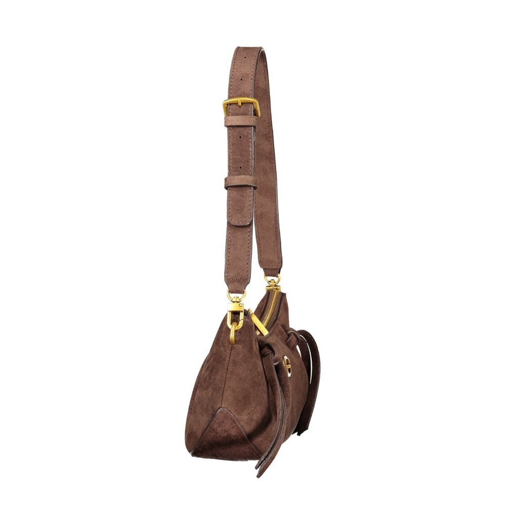 Guess Jeans Allegra Women's Brown Polyester Handbag