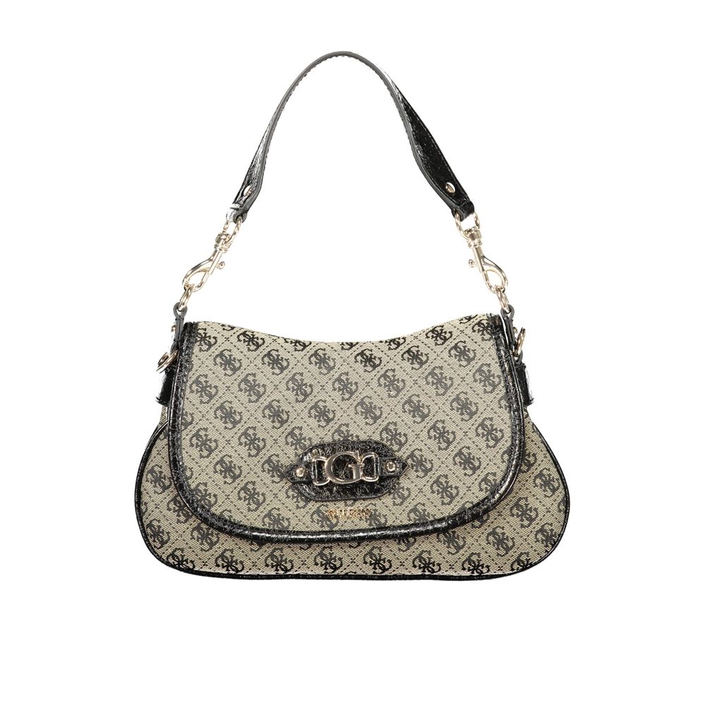 Guess Jeans Women's Black Polyester Handbag