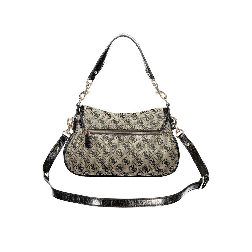 Guess Jeans Women's Black Polyester Handbag