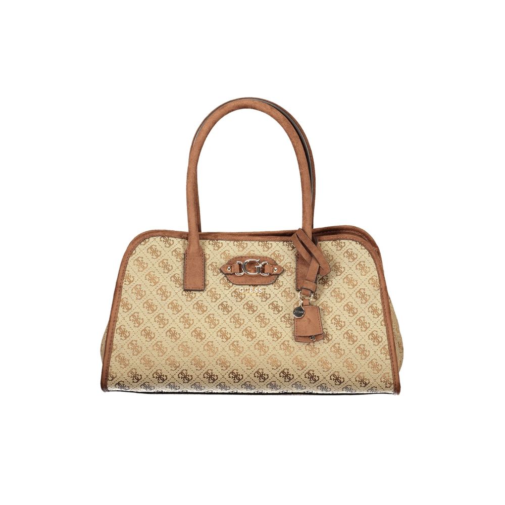 Guess Samantha Women's Beige Shoulder Bag