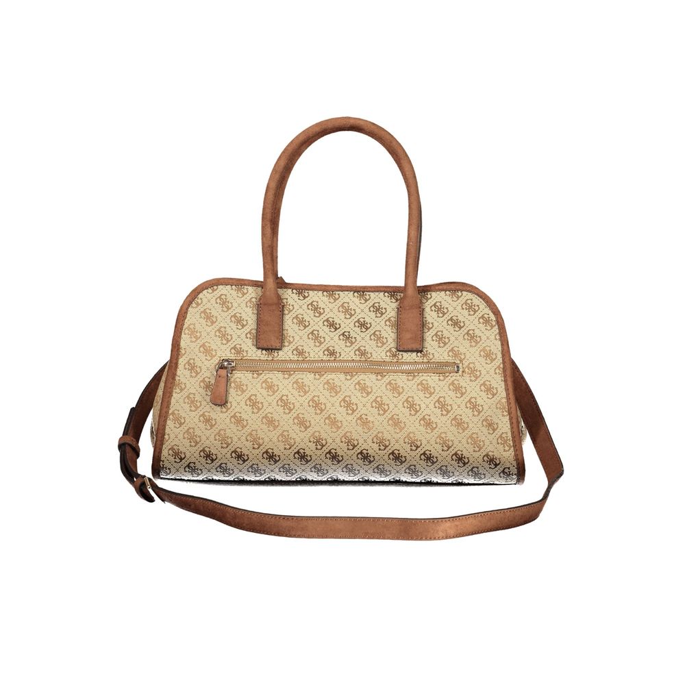 Guess Samantha Women's Beige Shoulder Bag