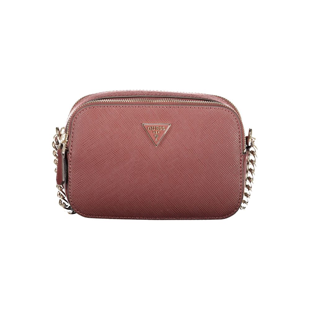 Guess Noelle II Women's Brown Chain Shoulder Bag
