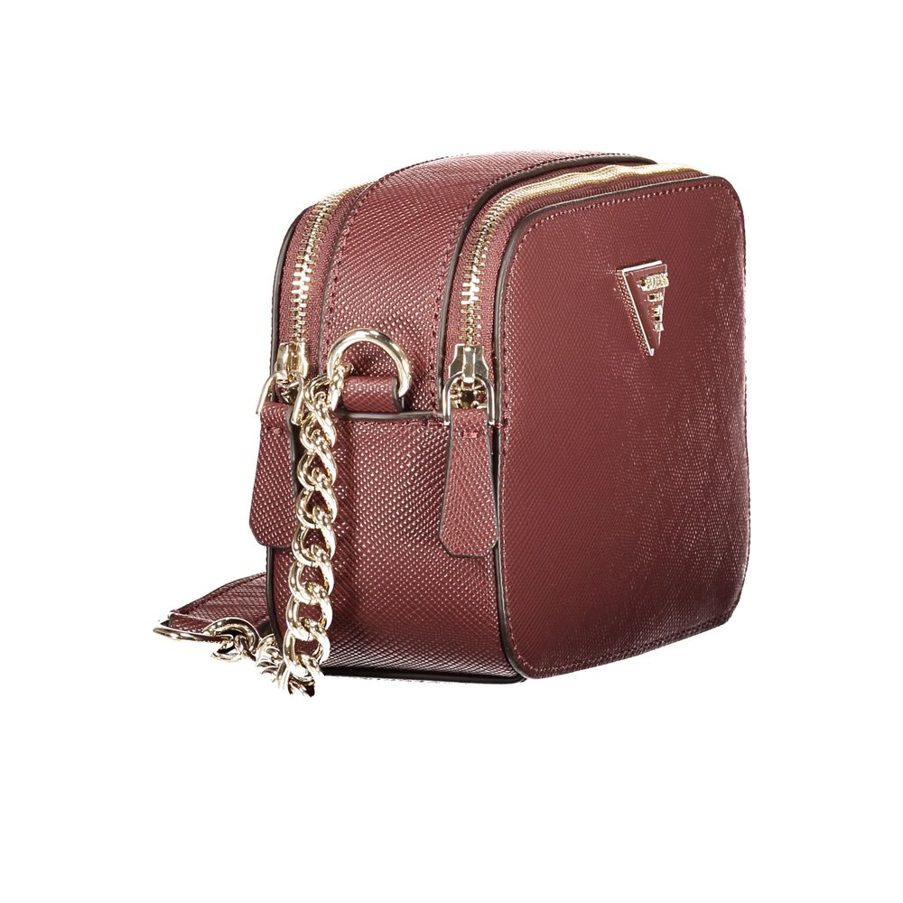 Guess Noelle II Women's Brown Chain Shoulder Bag