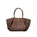 Brown Polyester Women Bag